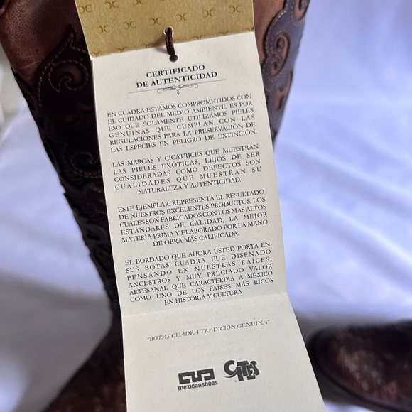 CUADRA NWT Women's Genuine Leather
Western Cowboy Boots - Picture 9 of 16